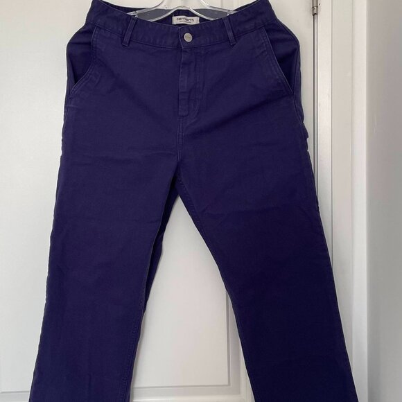 Carhartt WIP Pierce Pant Straight, Size 26,  Purple/Aura - Picture 4 of 7